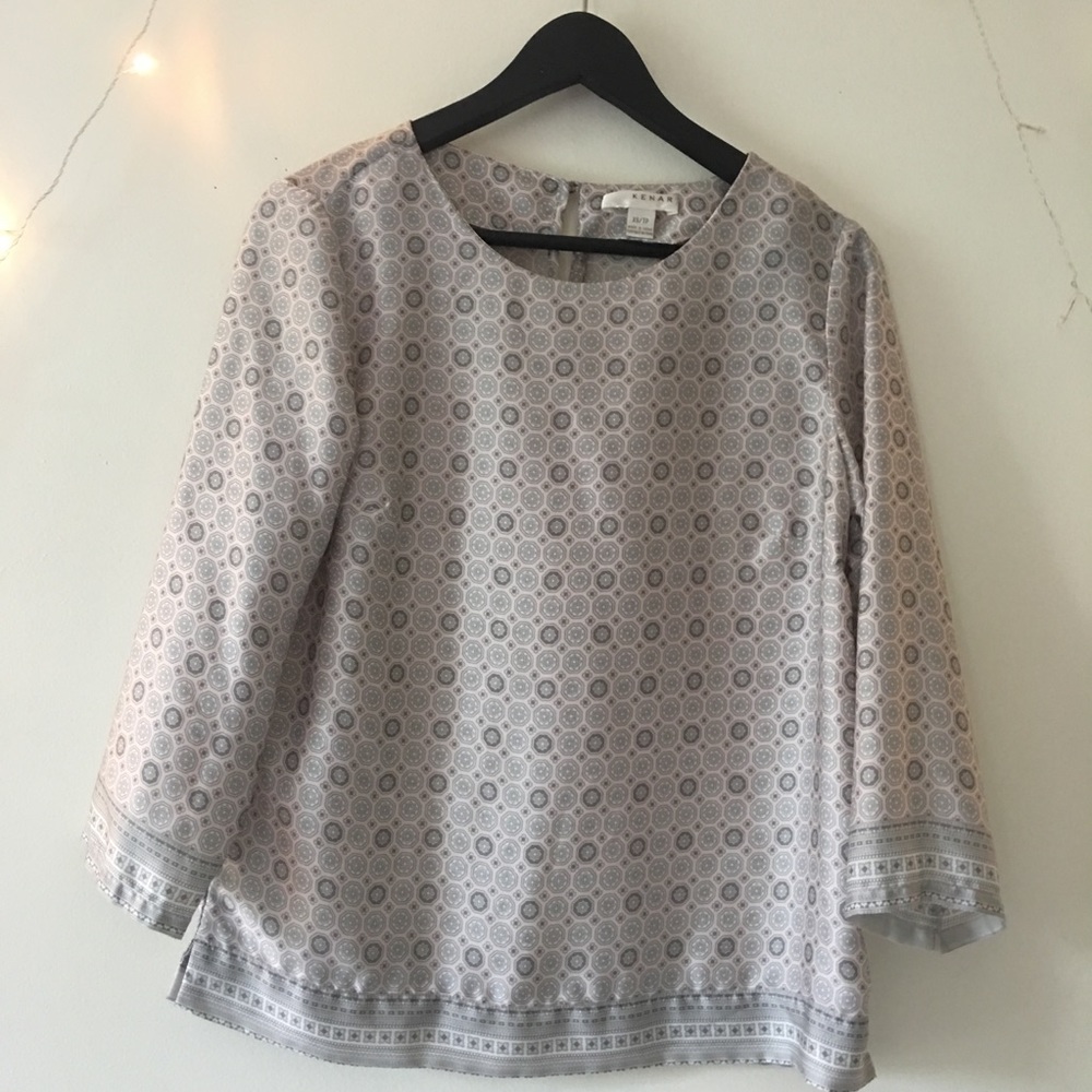 Nordstrom Kenar Blouse